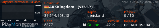 баннер для сервера ark. ARKKingdom - (v361.7)