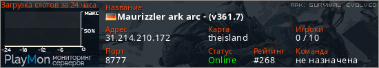 баннер для сервера ark. Maurizzler ark arc - (v361.7)