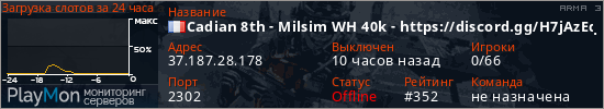 баннер для сервера arma3. Cadian 8th - Milsim WH 40k - https://discord.gg/H7jAzEqa4u