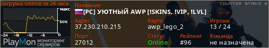 баннер для сервера cs2. [РС] УЮТНЫЙ AWP [!SKINS, !VIP, !LVL]
