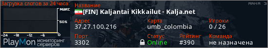 баннер для сервера arma3. [FIN] Kaljantai Kikkailut - Kalja.net