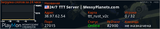 баннер для сервера garrysmod. 24/7 TTT Server | MessyPlanets.com