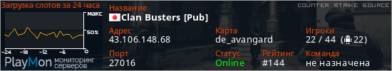 баннер для сервера css. Clan Busters [Pub]