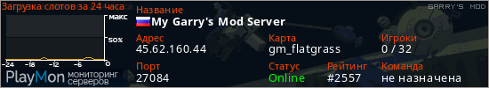 баннер для сервера garrysmod. My Garry's Mod Server