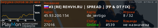 баннер для сервера cs2. #3 [RE] REHVH.RU | SPREAD | [FP & DT FIX]