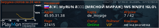 баннер для сервера csgo. 🥇 MyRUN 🏃 [МЯСНОЙ МИРАЖ] !WS !KNIFE !GLOVES PUBLIC