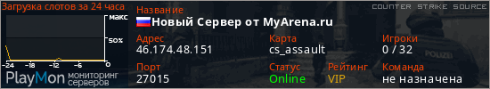 баннер для сервера css. Новый Сервер от MyArena.ru