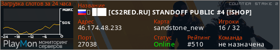 баннер для сервера cs2. ➥ ███ [CS2RED.RU] STANDOFF PUBLIC #4 [!SHOP]