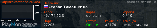баннер для сервера cs. Старое Тимошкино
