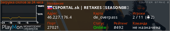 баннер для сервера cs2. CSPORTAL.sk | RETAKES ★SEASON08★