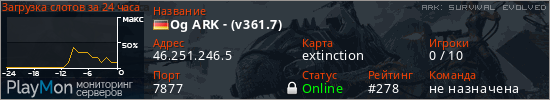 баннер для сервера ark. Og ARK - (v361.7)