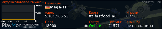 баннер для сервера garrysmod. Mega-TTT