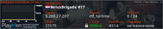 баннер для сервера tf2. BolusBrigade #17