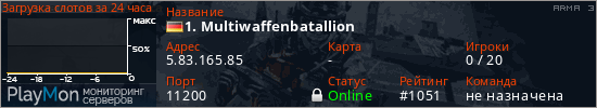 баннер для сервера arma3. 1. Multiwaffenbatallion