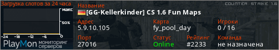баннер для сервера cs. [GG-Kellerkinder] CS 1.6 Fun Maps