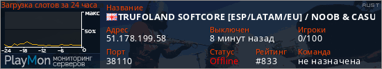 баннер для сервера rust. TRUFOLAND SOFTCORE [ESP/LATAM/EU] / NOOB & CASUAL FRIENDLY