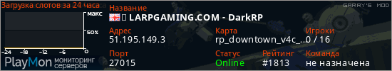 баннер для сервера garrysmod. ★ LARPGAMING.COM - DarkRP