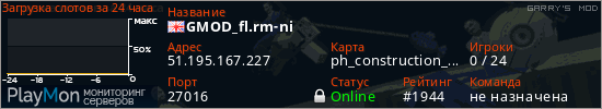 баннер для сервера garrysmod. GMOD_fl.rm-ni