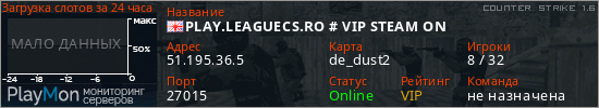 баннер для сервера cs. PLAY.LEAGUECS.RO # VIP STEAM ON