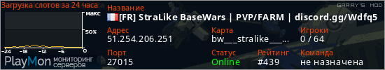 баннер для сервера garrysmod. [FR] StraLike BaseWars | PVP/FARM | discord.gg/Wdfq56TV6D