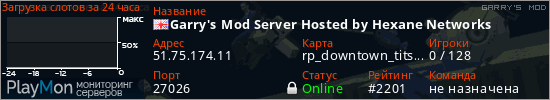 баннер для сервера garrysmod. Garry's Mod Server Hosted by Hexane Networks
