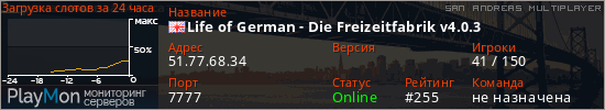 баннер для сервера samp. Life of German - Die Freizeitfabrik v4.0.3