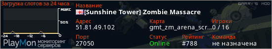 баннер для сервера garrysmod. [Sunshine Tower] Zombie Massacre