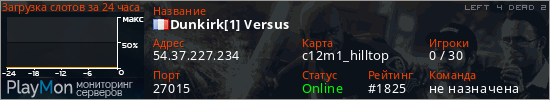 баннер для сервера l4d2. Dunkirk[1] Versus