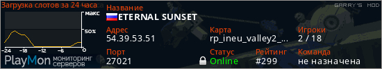 баннер для сервера garrysmod. ETERNAL SUNSET
