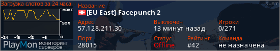 баннер для сервера rust. [EU East] Facepunch 2