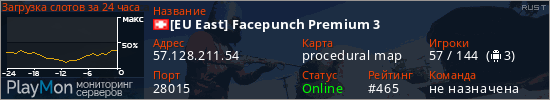 баннер для сервера rust. [EU East] Facepunch Premium 3