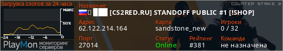 баннер для сервера cs2. ➥ ███ [CS2RED.RU] STANDOFF PUBLIC #1 [!SHOP]