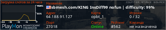 баннер для сервера css. sbmesh.com/KING InsDiff99 nofun | difficulty: 99%