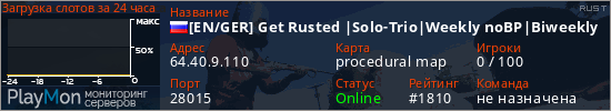 баннер для сервера rust. [EN/GER] Get Rusted |Solo-Trio|Weekly noBP|Biweekly Full