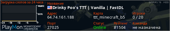 баннер для сервера garrysmod. Drinky Poo's TTT | Vanilla | FastDL