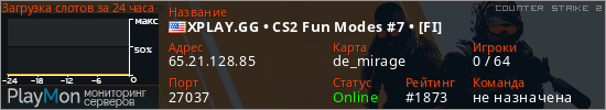 баннер для сервера cs2. XPLAY.GG • CS2 Fun Modes #7 • [FI]