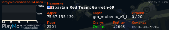 баннер для сервера garrysmod. Spartan Red Team: Garreth-69