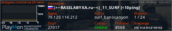 баннер для сервера css. |>--RASSLABYXA.ru--<|_11_SURF [<10ping]