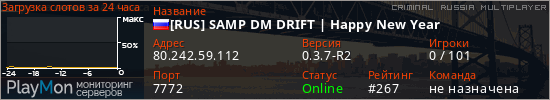 баннер для сервера crmp. [RUS] SAMP DM DRIFT | Happy New Year