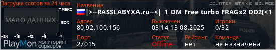 баннер для сервера css. |>--RASSLABYXA.ru--<|_1_DM Free turbo FRAGx2 DD2[<10ping]