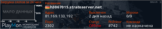 баннер для сервера arma3. h3067015.stratoserver.net