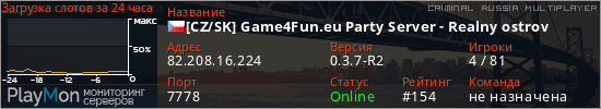 баннер для сервера crmp. [CZ/SK] Game4Fun.eu Party Server - Realny ostrov