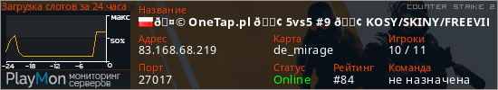 баннер для сервера cs2. 🤩 OneTap.pl 🟢 5vs5 #9 🟢 KOSY/SKINY/FREEVIP 😎