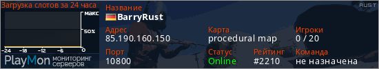баннер для сервера rust. BarryRust