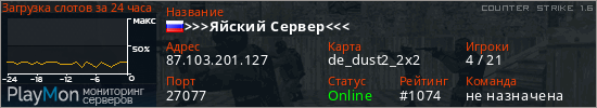 баннер для сервера cs. >>>Яйский Сервер<<<