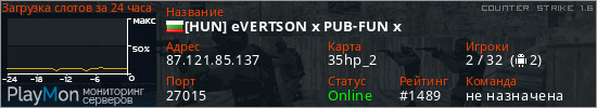 баннер для сервера cs. [HUN] eVERTSON x PUB-FUN x