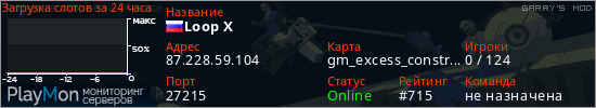баннер для сервера garrysmod. Loop X