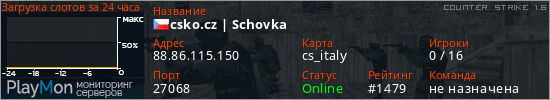 баннер для сервера cs. csko.cz | Schovka