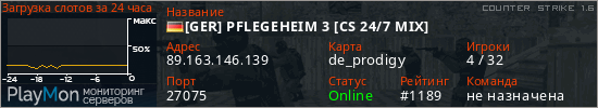 баннер для сервера cs. [GER] PFLEGEHEIM 3 [CS 24/7 MIX]