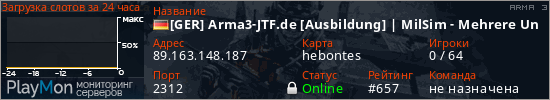 баннер для сервера arma3. [GER] Arma3-JTF.de [Ausbildung] | MilSim - Mehrere Units - Besu